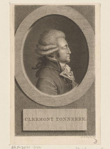 Portrait of Stanislas Marie Adélaïde, Count of Clermont-Tonnerre