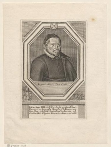 Portrait of Coelestinus at the age of 52