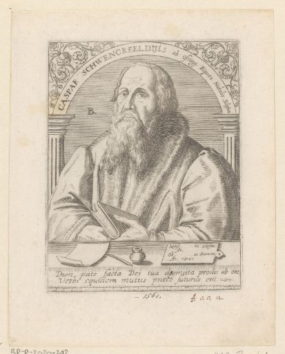 Portrait of Caspar Schwenckfeld