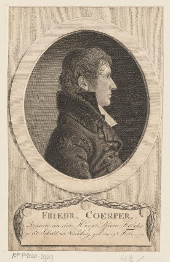 Portrait of Friedrich Coerper