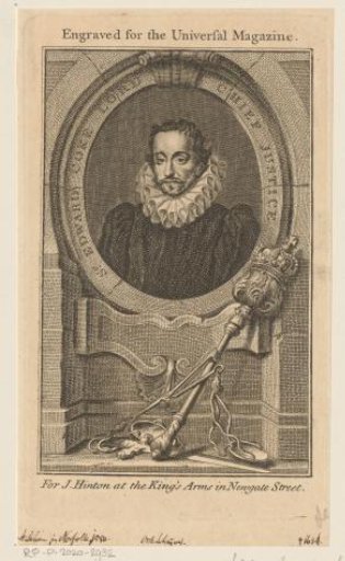 Portrait of Edward Coke
