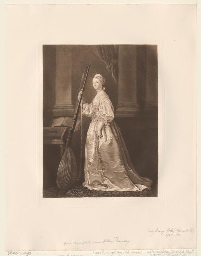 Portrait of Mary Coke