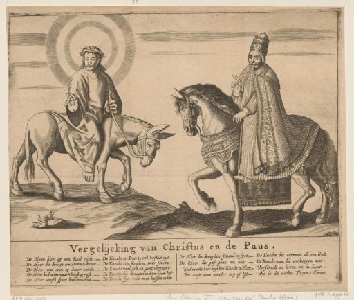 Christ on the Donkey, the Pope on Horseback