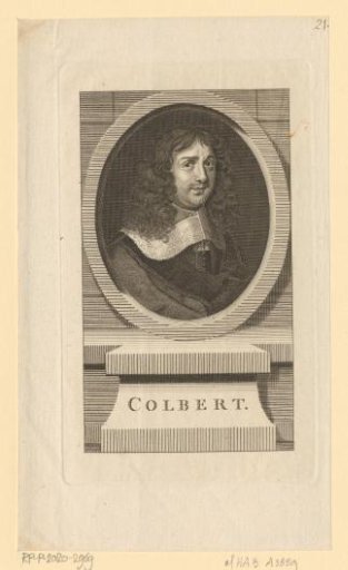 Portrait of Jean-Baptiste Colbert de Seignelay