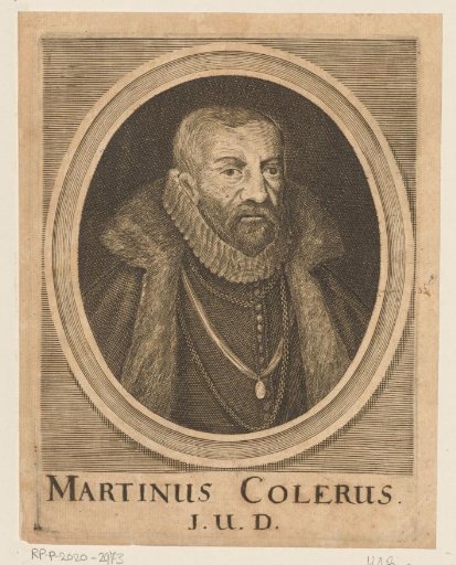 Portrait of Martin Coler