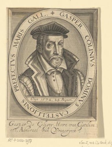 Portrait of Gaspard de Coligny II