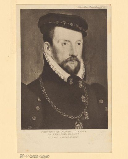 Portrait of Gaspard de Coligny II