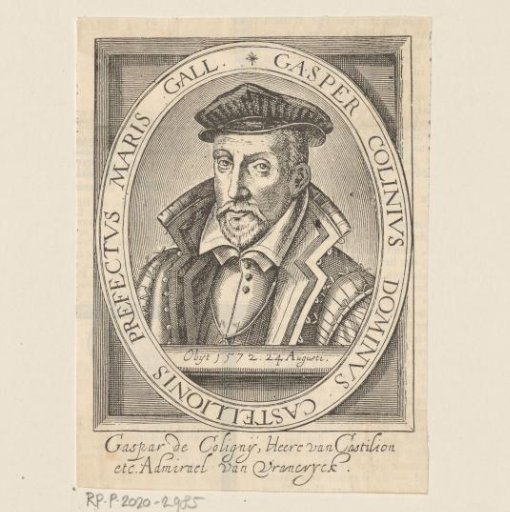 Portrait of Gaspard de Coligny II