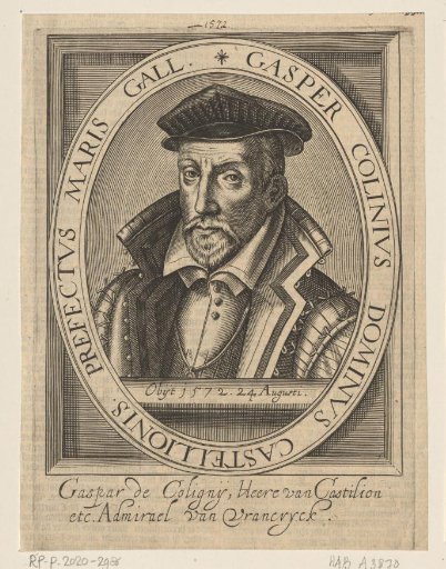 Portrait of Gaspard de Coligny II