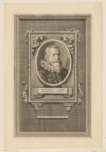 Portrait of Ludolph van Ceulen