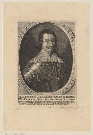 Portrait of Ernst I of Saxe-Gotha