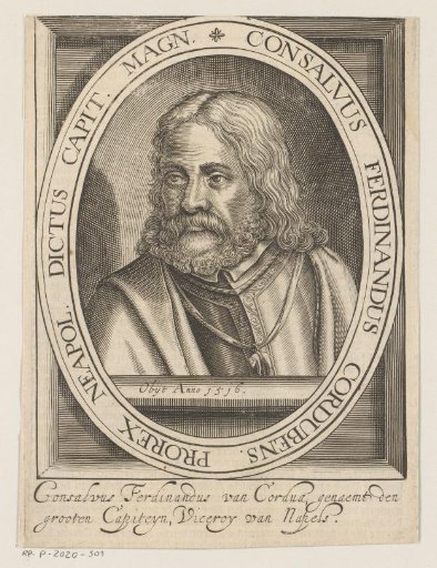 Portrait of Gonzalo Fernández de Córdoba