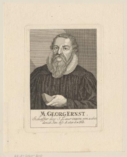 Portrait of Georg Ernst