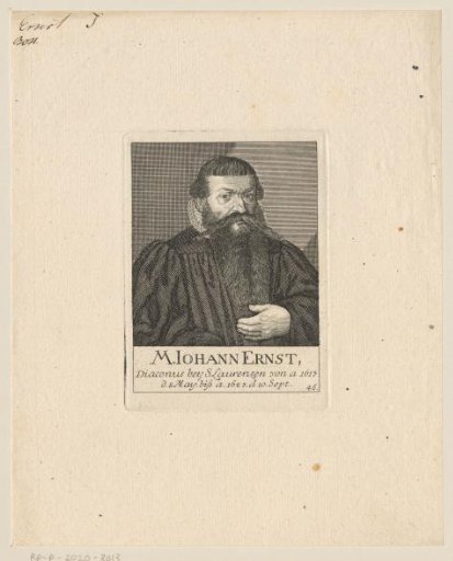 Portrait of Johann Ernst