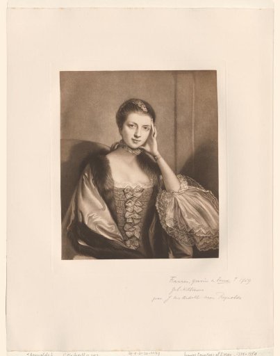 Portrait of Frances Capel