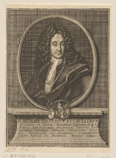 Portrait of Michael Ernst Ettmüller