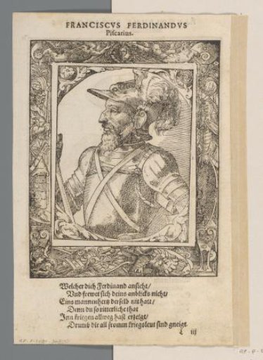 Portrait of Fernando Francesco d'Avalos