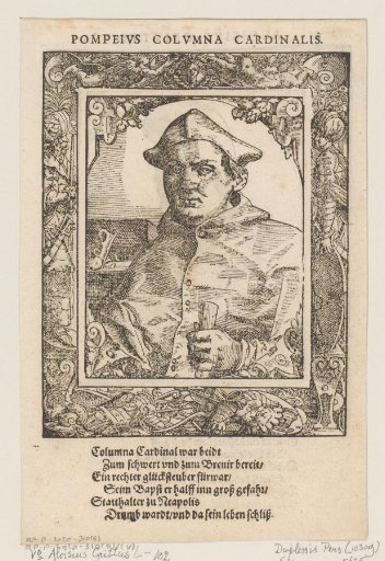 Portrait of Cardinal Pompeo Colonna