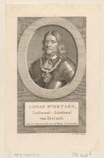 Portrait of Johan Evertsen
