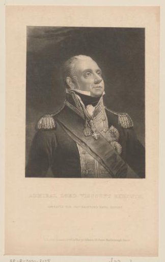 Portrait of Edward Pellew, Viscount Exmouth