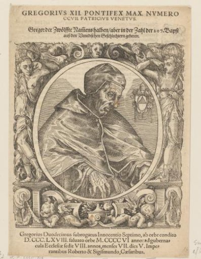 Portrait of Pope Gregory XII