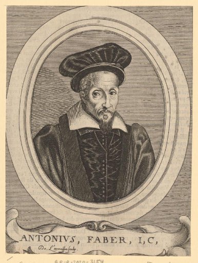 Portrait of Antoine Favre