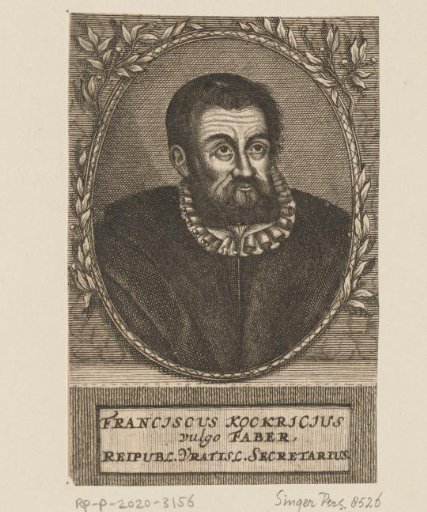 Portrait of Franciscus Faber