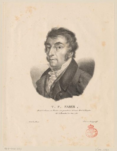 Portrait of Frédéric Théodore Faber