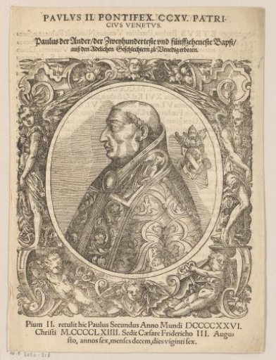 Portrait of Pope Paul II