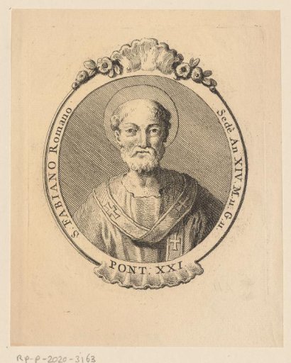Portrait of Pope Fabian
