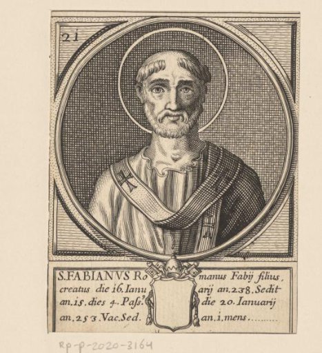 Portrait of Pope Fabian
