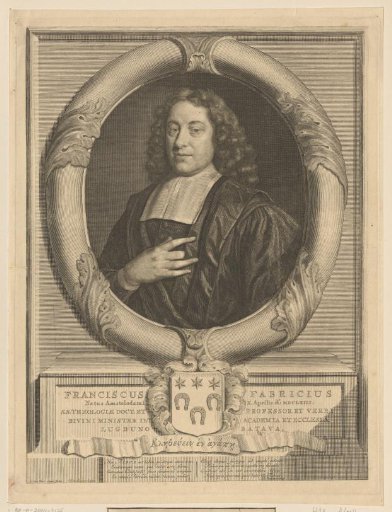 Portrait of Franciscus Fabricius