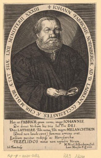 Portrait of Johann Fabricius at the age of 62