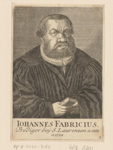 Portrait of Johann Fabricius