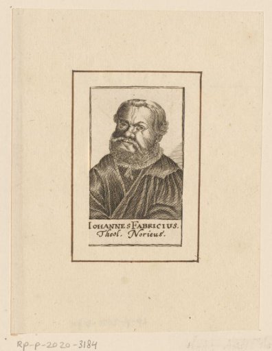 Portrait of Johann Fabricius