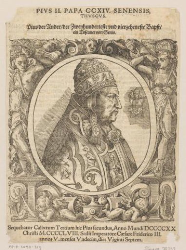 Portrait of Pope Pius II