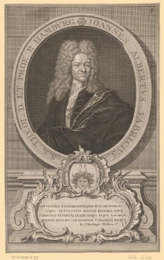 Portrait of Johann Albert Fabricius