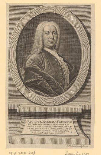 Portrait of Johann Andreas Fabricius
