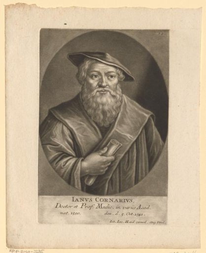 Portrait of Janus Cornarius
