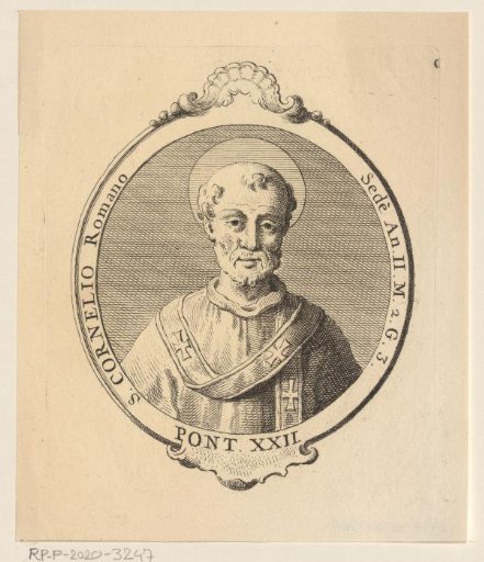 Portrait of Pope Cornelius