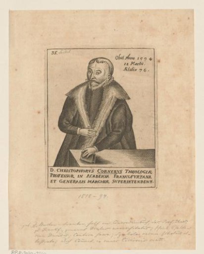 Portrait of Christoph Corner