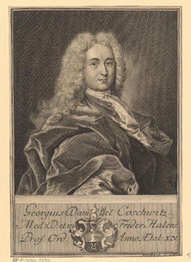 Portrait of Georg Daniel Coschwitz at the age of 45