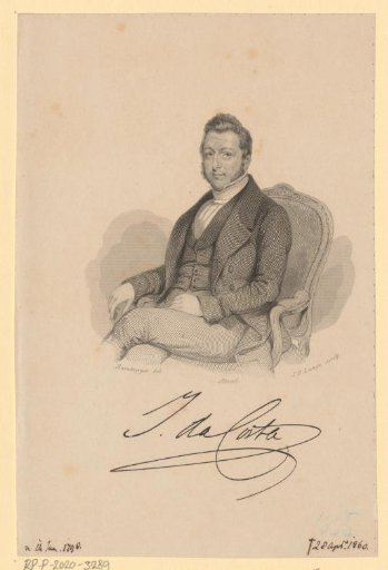 Portrait of Isaac da Costa