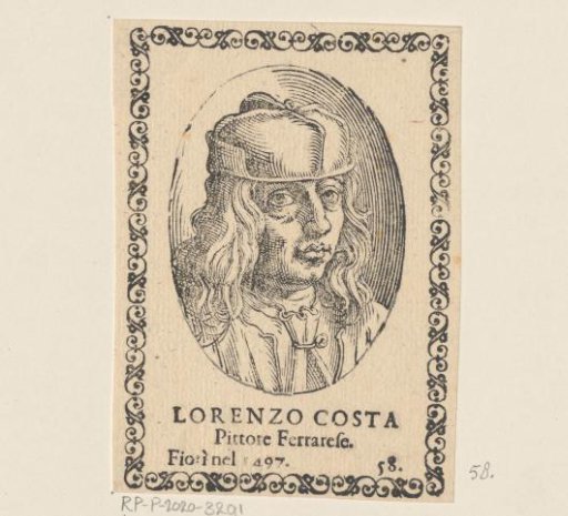 Portrait of Lorenzo Costa