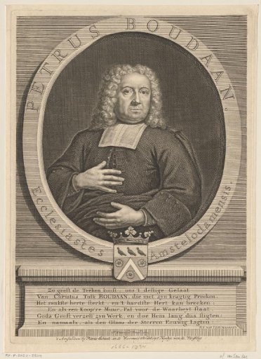 Portrait of Petrus Boudaan
