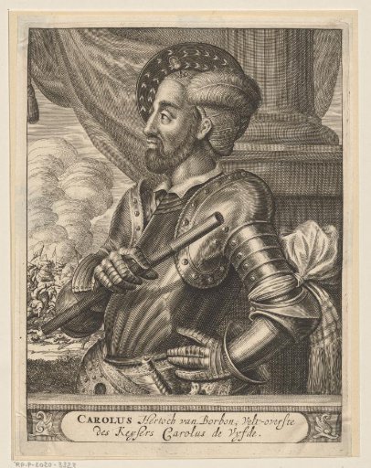 Portrait of Charles III, Duke of Bourbon