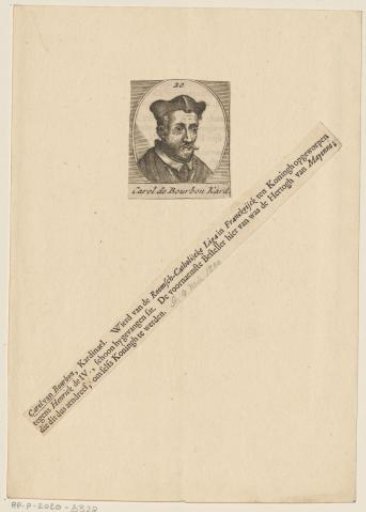 Portrait of Charles I of Bourbon-Vendôme