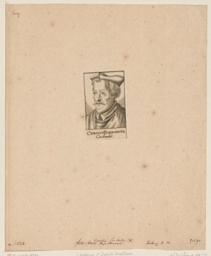 Portrait of Charles I of Bourbon-Vendôme