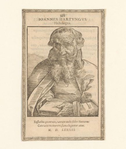Portrait of Johann Hartung