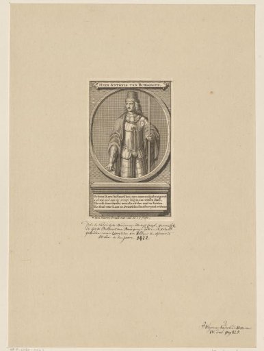 Portrait of Antoine of Burgundy